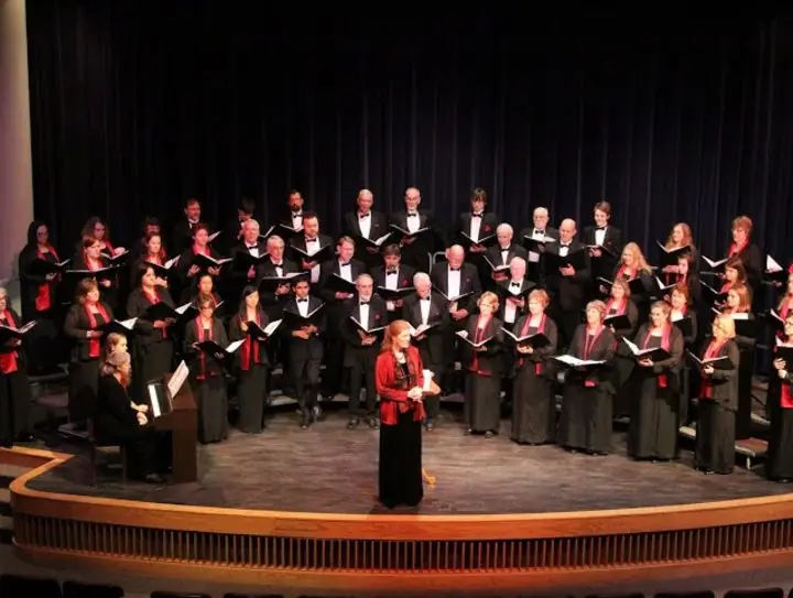 Greenbrier Valley Chorale performing in concert